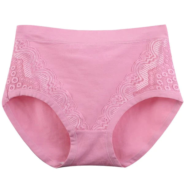 ⏰ Nyårsförsäljning - 50% rabatt  ✨ Plus Size Hög midja läckagesäker bomullstrosor