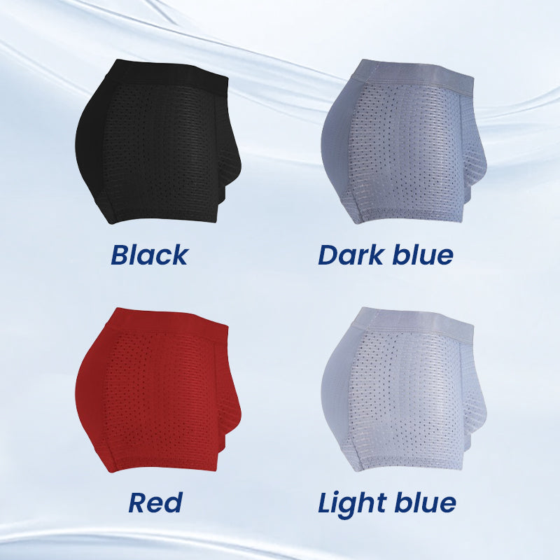 Nylon is-silk andningsbart herrunderkläder