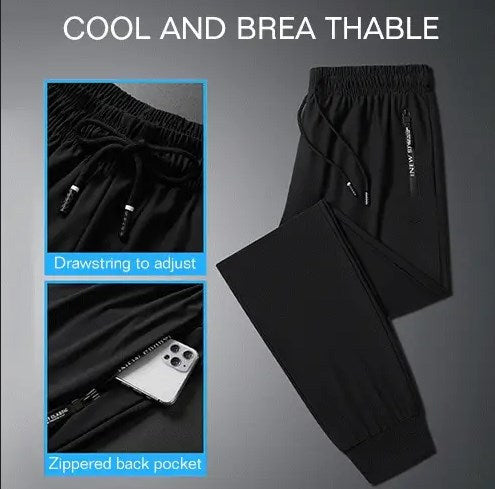 🔥Neutral issilke super elastiska sportbyxo