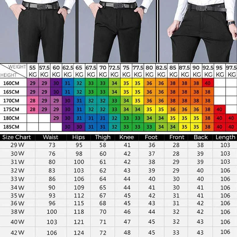 Hög stretch Men's Winter Pants