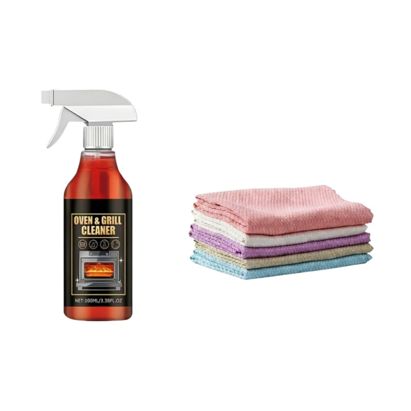 🧼 60% RABATT NU! ✨ Ugns- och grillrengöringsspray – Löser upp fett på 5 minuter, ingen skrubbning och eliminerar lukter 🔥