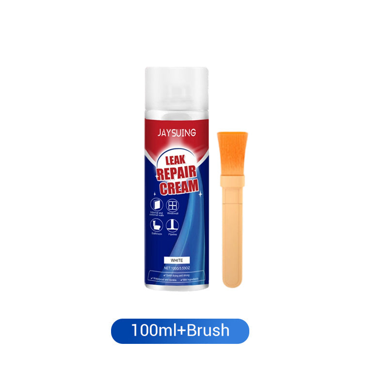 🔥Spray för omedelbar läckagereparation – tätar sprickor och luckor på 5 minuter, vattentät och flexibel för rör/tak