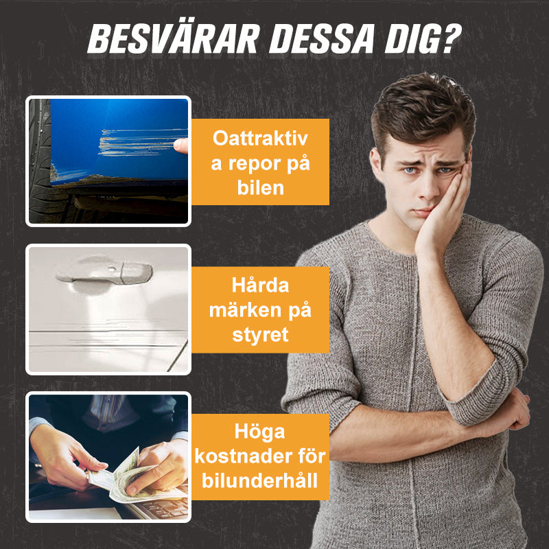 🚗50% RABATT! ✨ Repreparationspasta för bil – Enkel applicering, snabbtorkande och osynlig finish 🔧