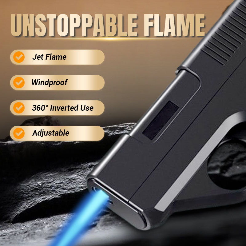 🔥Limiterat erbjudande🔥Cool Butane Pistol Torch Tändare