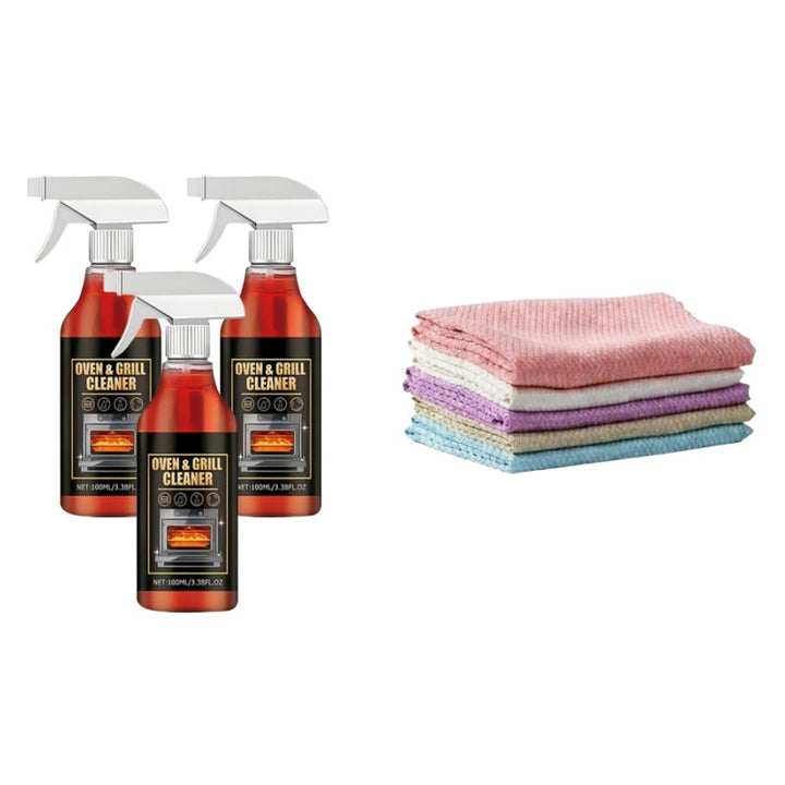 🧼 60% RABATT NU! ✨ Ugns- och grillrengöringsspray – Löser upp fett på 5 minuter, ingen skrubbning och eliminerar lukter 🔥