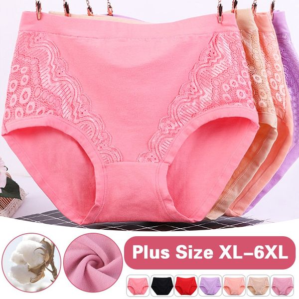 ⏰ Nyårsförsäljning - 50% rabatt  ✨ Plus Size Hög midja läckagesäker bomullstrosor