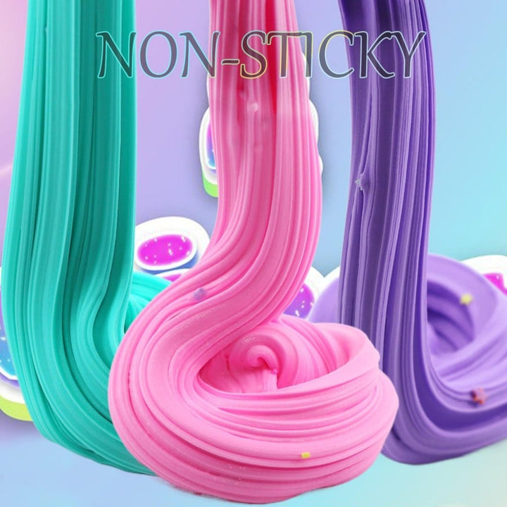 Super Clay Slime DIY mjuk och kladdig lera doftande slime sensorisk lera