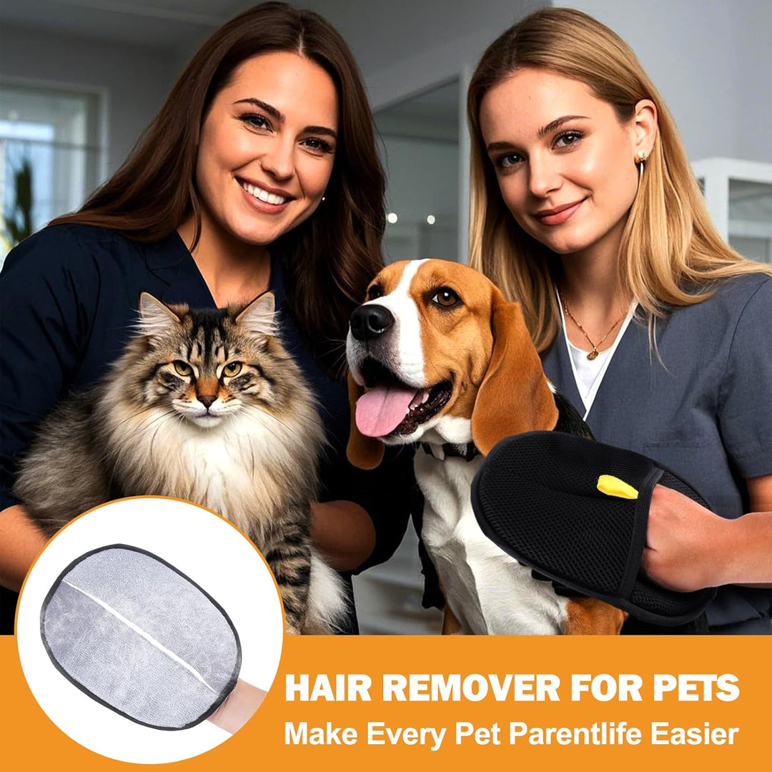 🎁KÖP 1, FÅ 1 GRATIS🔥Handskar för hårborttagning för djur🐱🐕