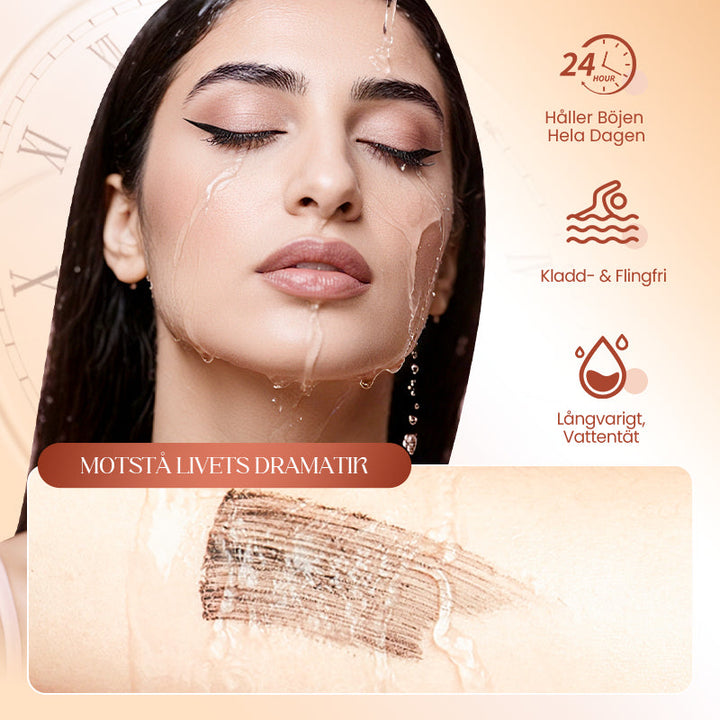 ✨Vattenfast mascara med fibrer – förlänger och böjer ögonfransarna direkt