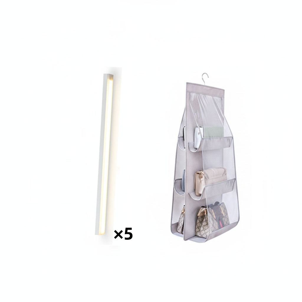 🎁Sista dagen specialerbjudande – 50 % rabatt💡Punch-fri smart sensor magnetisk uppladdningsbar LED-belysning Lights