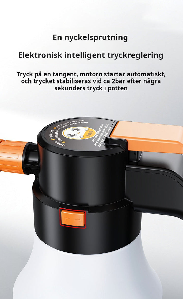 Elektrisk högtryckssprutpistol för skum