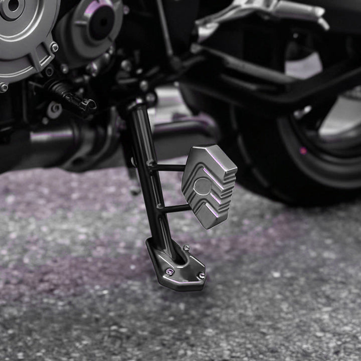 🌟 50% OFF🔥Motorcykel Kickstand Fot Sidostativ Förlängningsplatta