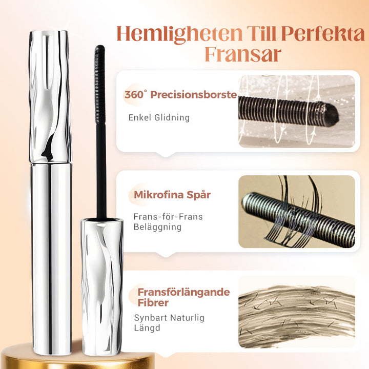 ✨Vattenfast mascara med fibrer – förlänger och böjer ögonfransarna direkt