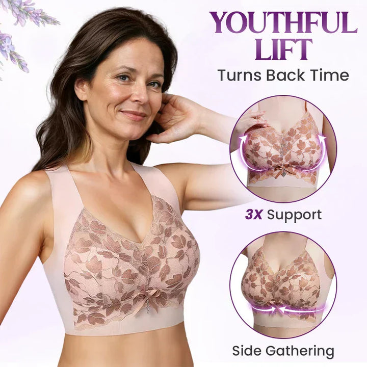 🔥Sista dagen för att köpa 1 få 1 gratis🔥Mångsidig Comfy Lift & Flex Lacy BH-topp