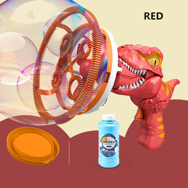 🦖 Elektrisk dinosaurie bubbelmaskin
