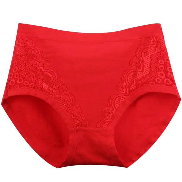 ⏰ Nyårsförsäljning - 50% rabatt  ✨ Plus Size Hög midja läckagesäker bomullstrosor