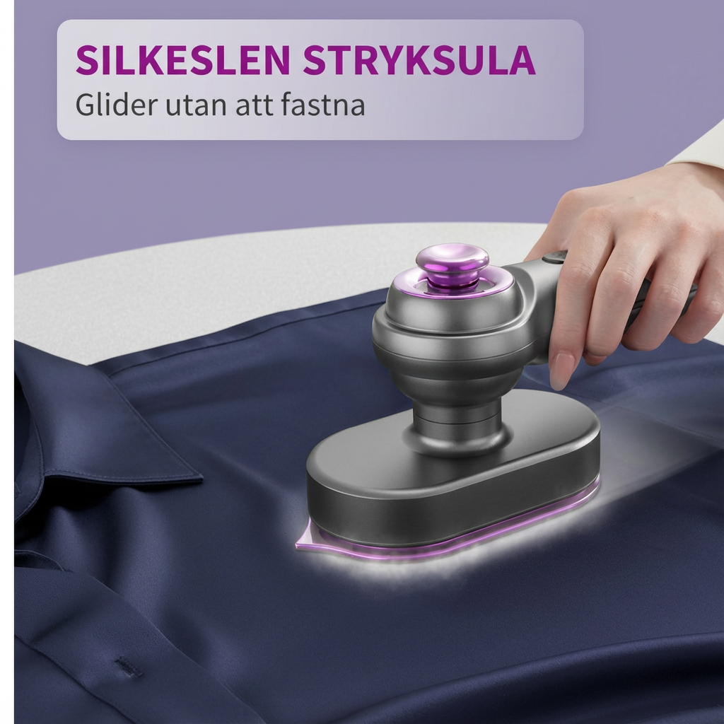 Bärbar handhållen klädångare