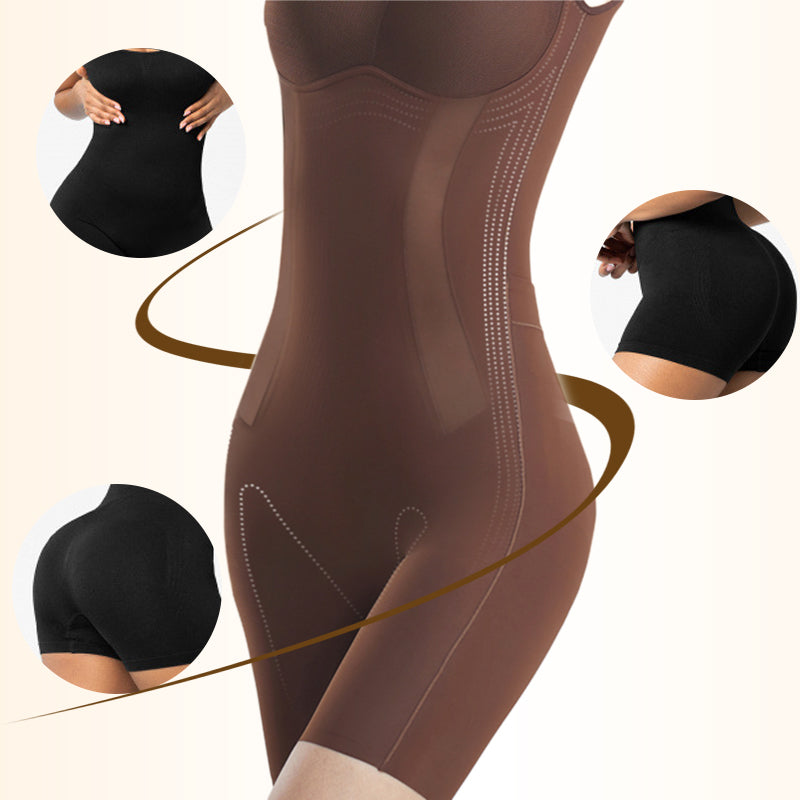 👙💫 TUMMY SHAPEWEAR BODYSUIT – Sömlöst och andningsbart tyg, omedelbar bantningseffekt, bekväm att bära hela dagen för en smickrande silhuett 🌸✨