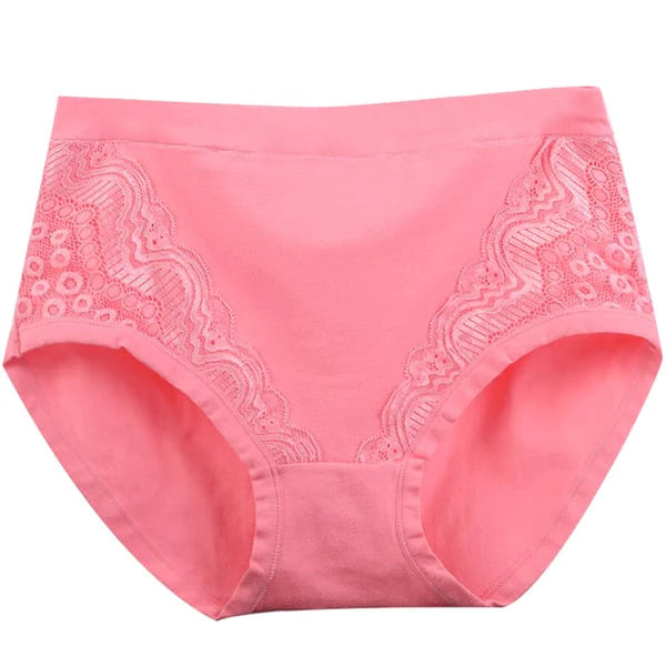 ⏰ Nyårsförsäljning - 50% rabatt  ✨ Plus Size Hög midja läckagesäker bomullstrosor