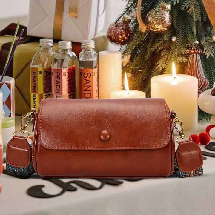 Liten vintage Crossbody-axelväska för Dam