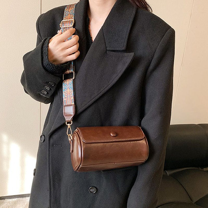 Liten vintage Crossbody-axelväska för Dam