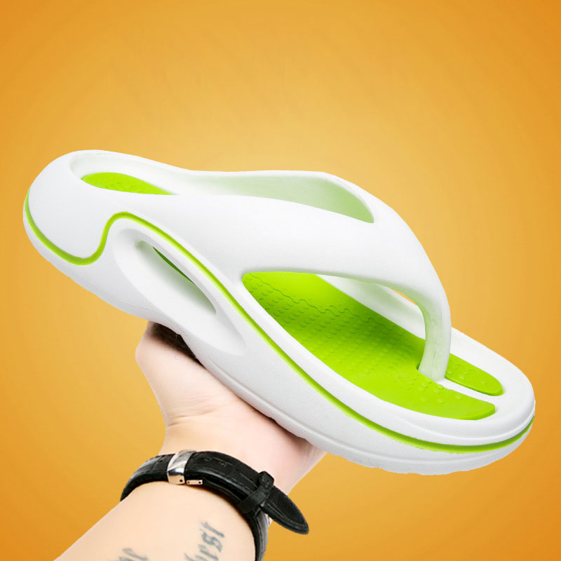 Bekväma Sommarsandaler Flip Flops Tjock Sula