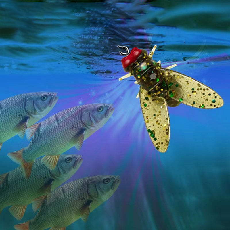 Bioniska flugor fiskedrag
