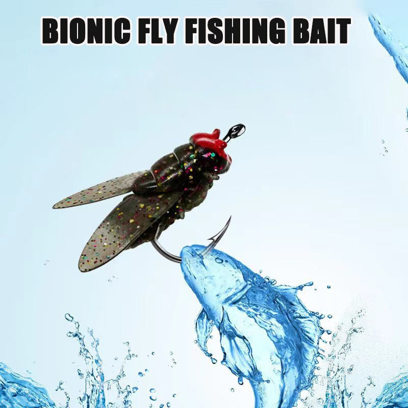 Bioniska flugor fiskedrag
