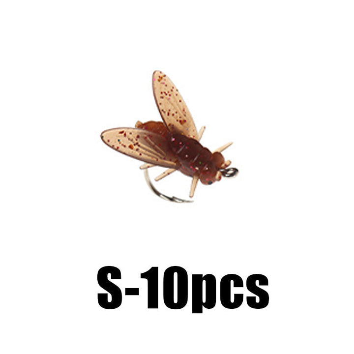 Bioniska flugor fiskedrag