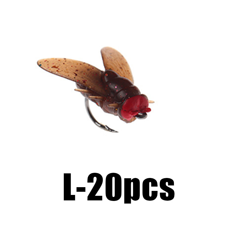 Bioniska flugor fiskedrag