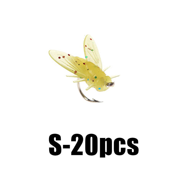 Bioniska flugor fiskedrag