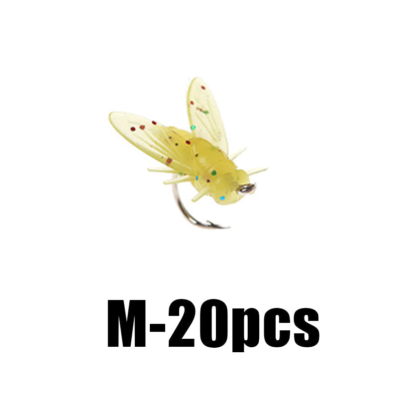 Bioniska flugor fiskedrag