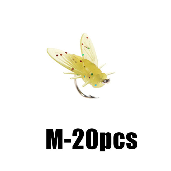 Bioniska flugor fiskedrag