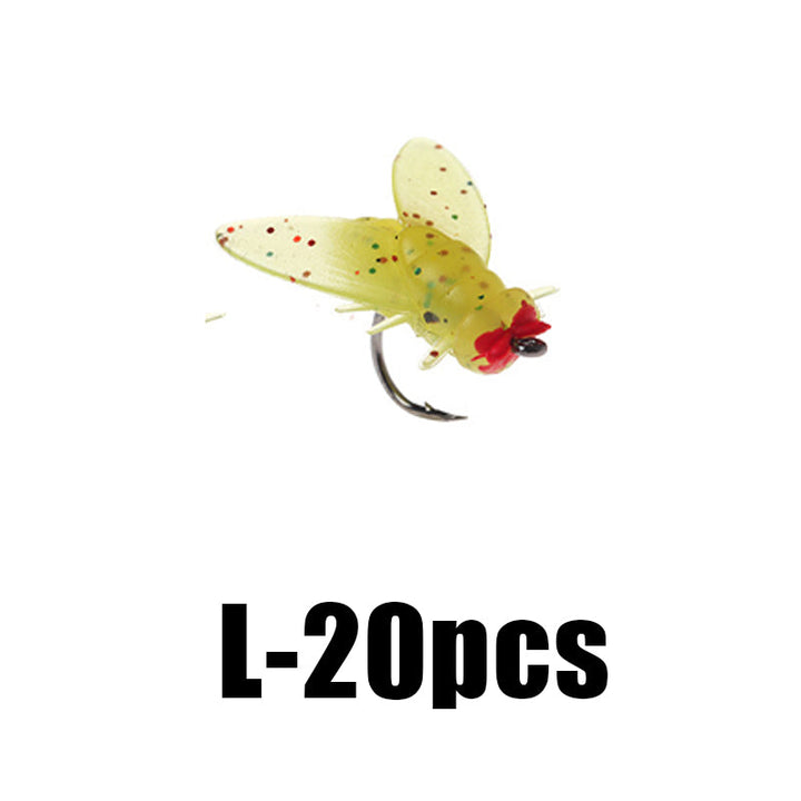 Bioniska flugor fiskedrag