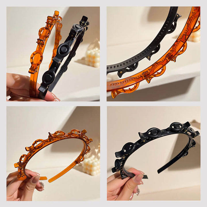 Köp 1 Få 1 gratis Flätad Hårband Clips