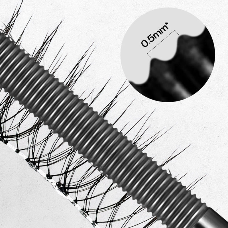 3D Krullning Metallstav Mascara - Vattentålig & Långvarig