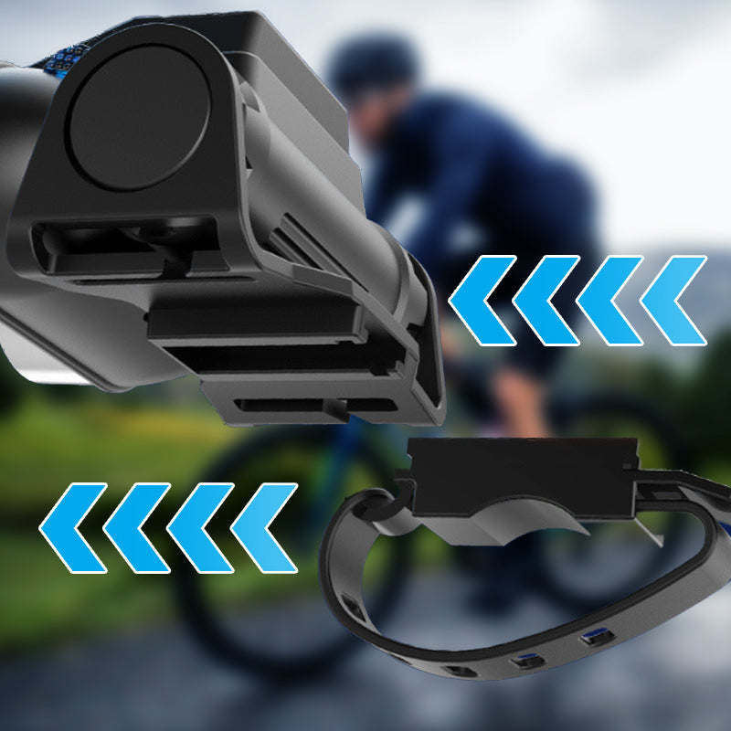 Utomhus Bärbar Dubbla Super Ljusstarka LED Cykellampa