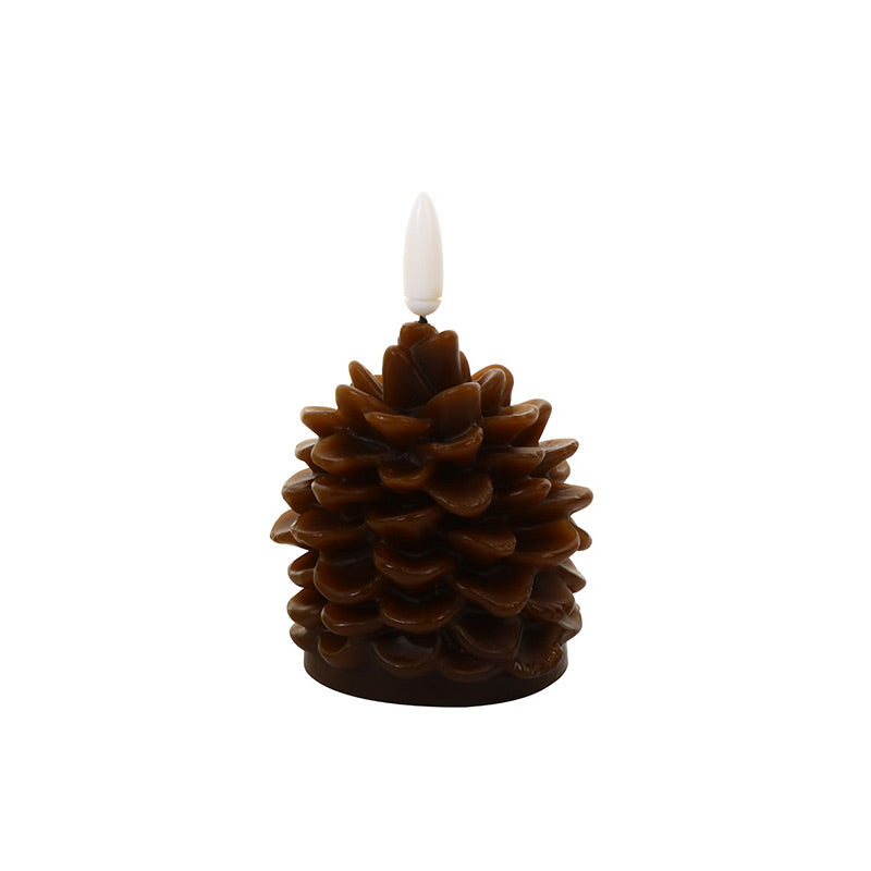 💥Rea 49% rabatt🌟Flamlös LED Pinecone ljuskälla🌲(kan användas för dekoration)🍂