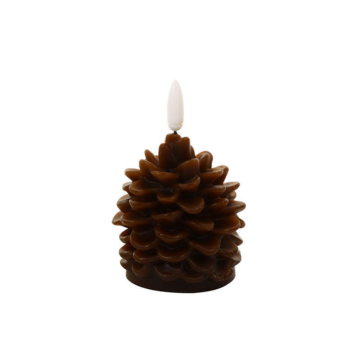 💥Rea 49% rabatt🌟Flamlös LED Pinecone ljuskälla🌲(kan användas för dekoration)🍂