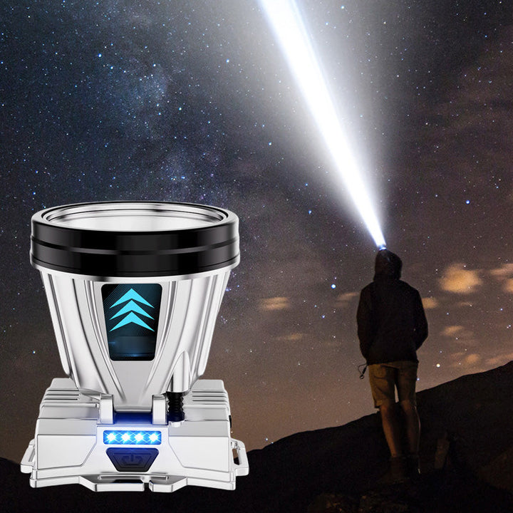 🔥Super Bright Rechargeble High Power -strålkastare