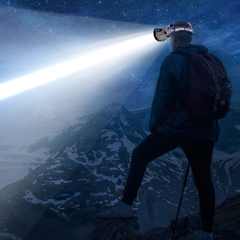 🔥Super Bright Rechargeble High Power -strålkastare