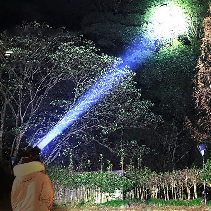 🔥Super Bright Rechargeble High Power -strålkastare