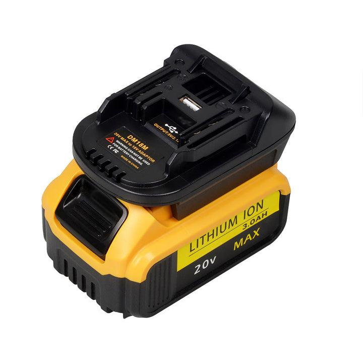 Litiumbatteriadapter för 18V batteriverktyg