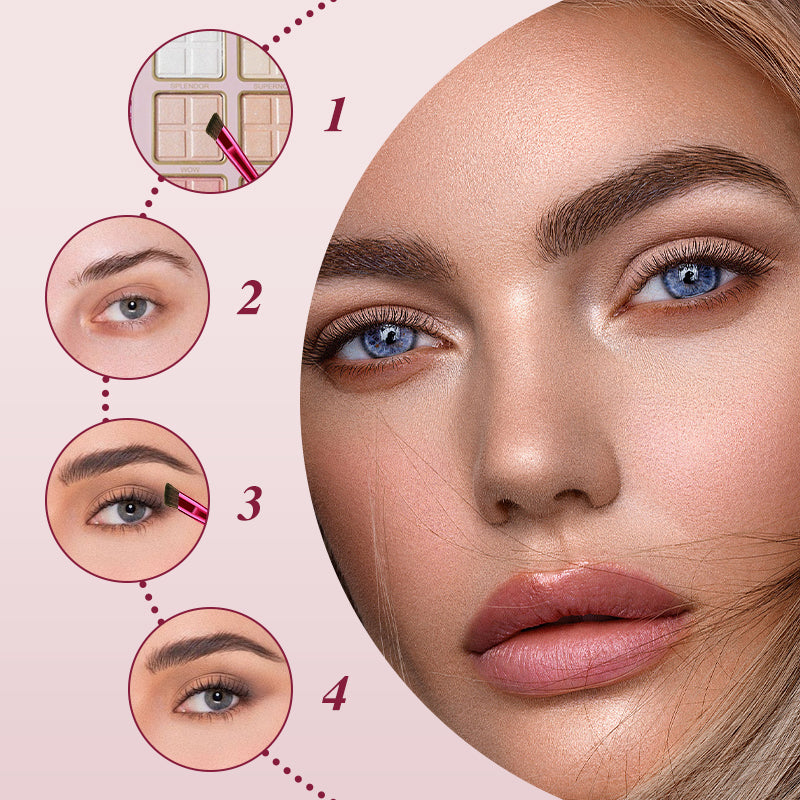 Makeup-set palett i flera färger (5 lager)