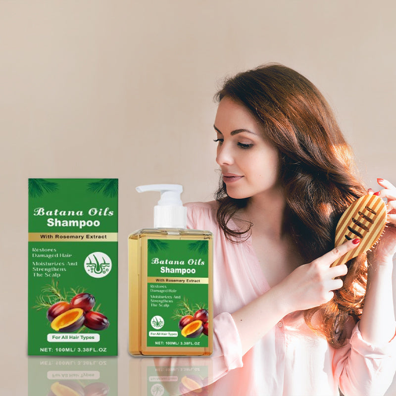 Batana Oil Shampoo med extrakt av rosmarin
