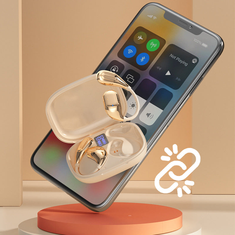 Nyårskampanj🎁 50% rabatt -HiFi vattentåliga öronkrokar Bluetooth-hörlurar