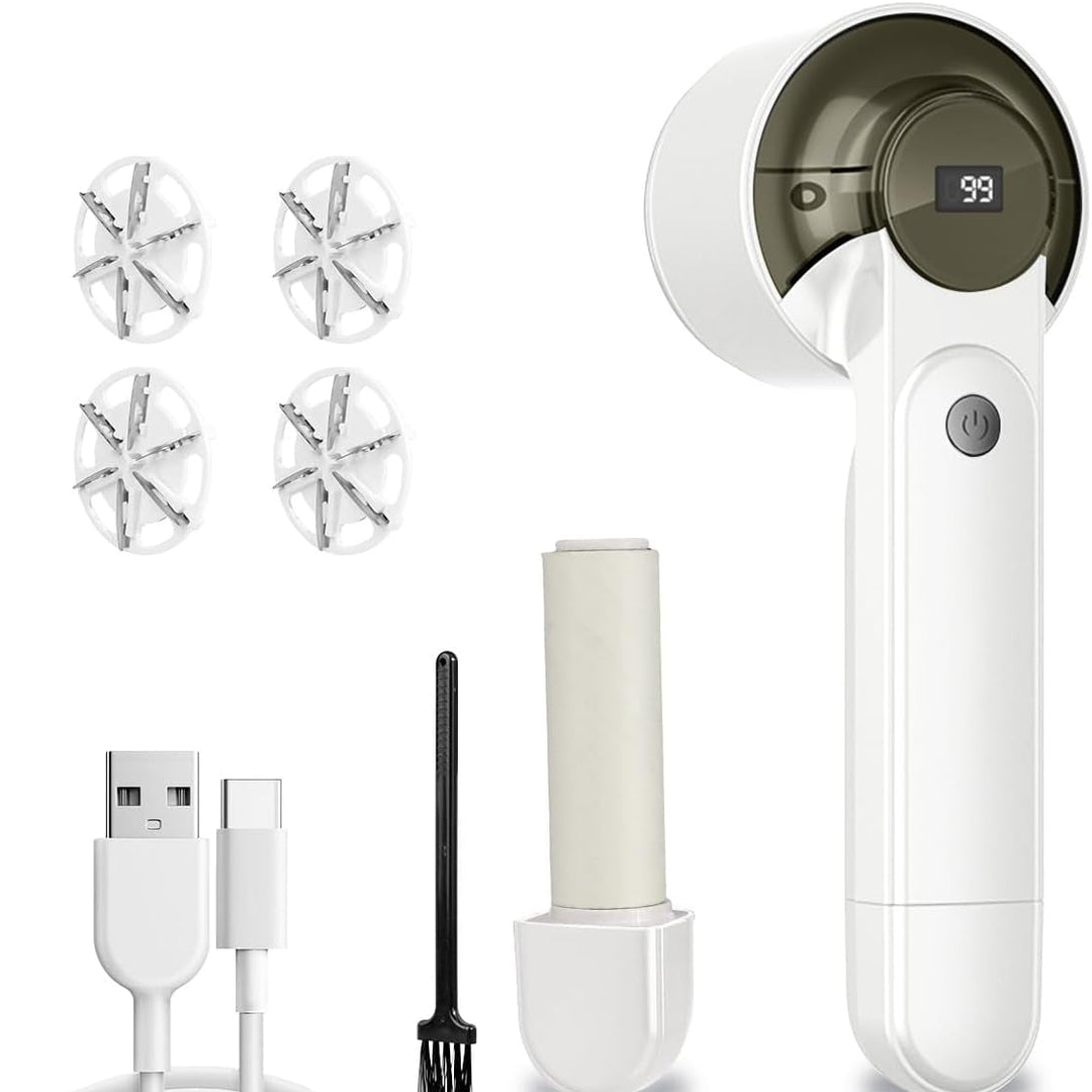 🔥Nyårsrea 50% rabatt🎁2 i 1 elektrisk luddborttagare