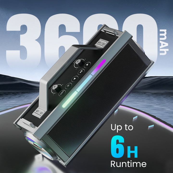 200 W Bluetooth-karaokehögtalare med trådlös mikrofon