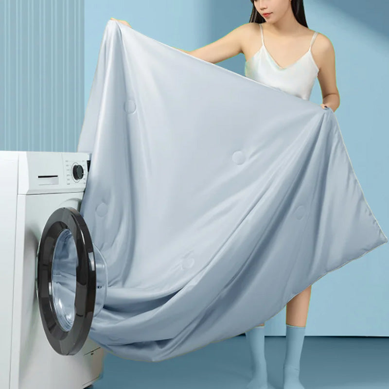Sommar Enkel Is-silkesquilt