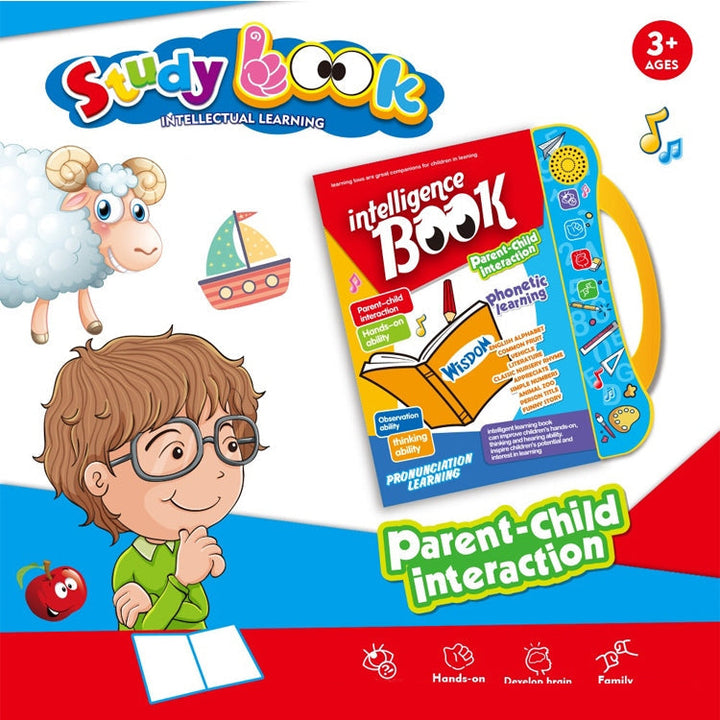 🎁[Bästa presenten för barn]👼Smart Uttals- och Tal-Lärobok